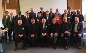 The delegates and staff of the Global Christian Forum meeting in Bossey near Genf Â© WCC / Marianne Ejdersten