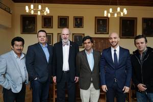 Schirrmacher and parliamentarians from Mexico, Costa Rica, Brazil, Panama and Argentina