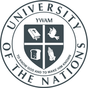 Logo der der University of the Nations, Kailua-Kona (Hawaii)