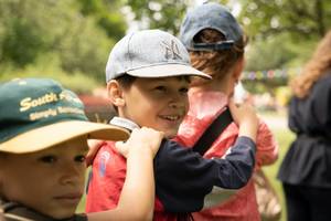 Spielende Kinder im ukrainischen Children’s Mission Camp © Children’s Mission
