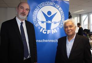 Foto: PrÃ¤sident und GeneralsekretÃ¤r des Internationalen Rates der Internationalen Gesellschaft fÃ¼r Menschenrechte Â© Thomas Schirrmacher