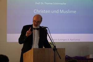 Thomas Schirrmacher wÃ¤hrend seines Vortrags Â© BQ/Warnecke