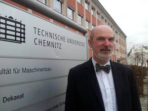 Photo: Thomas Schirrmacher at the Chemnitz University of Technology