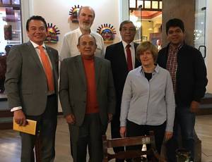 Photo: Thomas and Christine Schirrmacher with the Board of the Evangelical Alliance of Ecuador in Quito, Ecudor © Thomas Schirrmacher