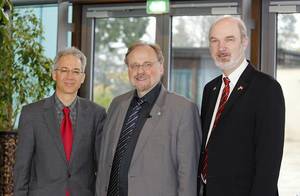 The Professors Sauer, Bielefeldt and Schirrmacher at the Congress âChristenverfolgungâ (âPersecution of Christiansâ) in SchwÃ¤bisch GmÃ¼nd, 2013 Â© BQ / Vogt