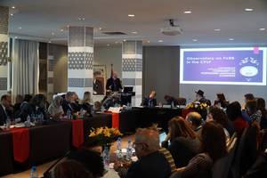 Thomas Schirrmacher during his plenary in Rabat presenting IIRFâs Observatory Â© BQ/Warnecke